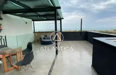 Atlântica imóveis tem excelente cobertura completa com vista para o mar por r$ 265.000,00 mil – enseada das gaivotas, rio das ostras