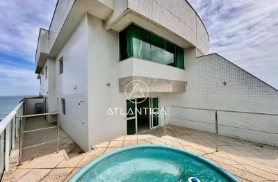 Atlântica imóveis tem excelente cobertura duplex para venda e locação no alto da glória, macaé/rj.