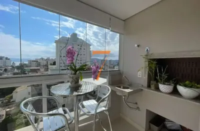 2 suítes - lavabo - sacada com churrasqueira - 2 vagas - hobby box - r$790.000 - estreito, florianópolis/sc