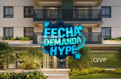 Give city habitat - studio com 1 dormitório, 27,4m², á partir de r$291.900 - data de entrega 02/04/2029