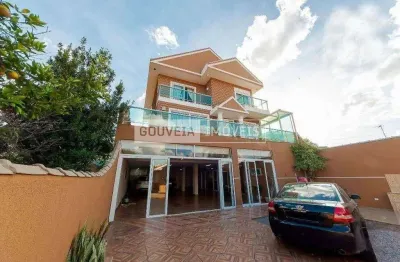 Casa triplex com 3 dormitórios, 3 suítes, 350 m², aluguel a partir de r$ 12.000 + taxas - rebouças, curitiba (pr)