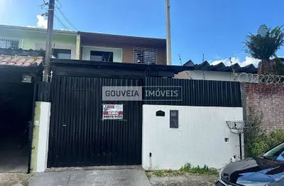 Sobrado com 3 dormitórios, 1 suíte, 140 m², à venda por r$ 480.000 - cajuru, curitiba (pr)