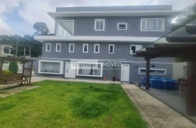 Casa com 3 dormitórios, 2 suítes, 300 m², aluguel de r$ 22.500 + taxas - cascatinha, curitiba (pr)