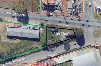 Terreno com 1.138 m², à venda por r$ 1.800.000 - campo comprido, curitiba (pr)