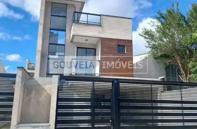 Sobrado com 3 dormitórios, 2 suítes, 141m² a venda por r$1.050.000 - capão raso, curitiba (pr)