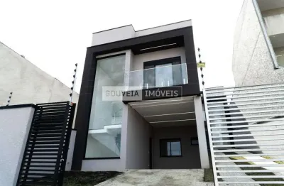 Sobrado com 3 dormitórios, 1 suíte, 122 m², à venda por r$ 739.000 - xaxim, curitiba (pr)