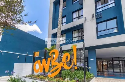 Studio com 1 dormitório, 32 m², à venda por r$ 330.000 - rebouças, curitiba (pr)