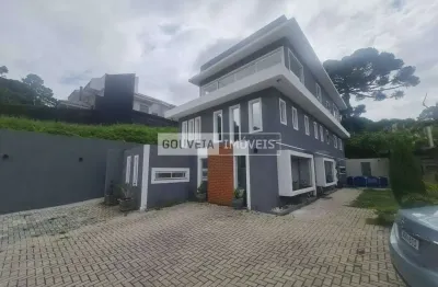 Casa com 3 dormitórios, 2 suítes, 300 m², aluguel de r$ 13.200 + taxas - cascatinha, curitiba (pr)