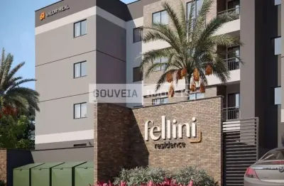Residencial fellini - apartamento 2 dormitórios, 48m² à partir de r$ 369.500 - santa cândida - curitiba/pr