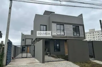 Sobrado 3 dormitórios, 1 suíte, 141,70 m², à venda por r$ 629.000 - lindóia, curitiba (pr)