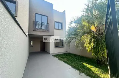 Sobrado 3 dormitórios, 1 suíte, 158,70 m², à venda por r$ 875.000 - novo mundo, curitiba (pr)