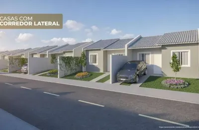 Última unidade! casa 2 quartos, 51,12 m² por r$304.287,69 – campo largo da roseira, sjp