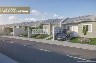 Última unidade! casa 2 quartos, 51,12 m² por r$304.287,69 – campo largo da roseira, sjp