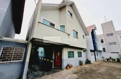 Sobrado 3 dormitórios, 1 suíte, 136 m², à venda por r$ 645.00 - novo mundo, curitiba (pr)