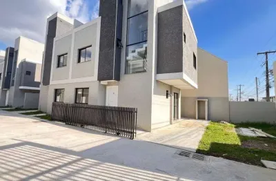 Sobrado 3 dormitórios, 1 suíte, 105 m², à venda por r$ 639.000 - uberaba, curitiba (pr)