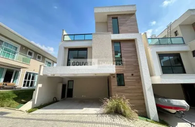 Sobrado 3 dormitórios, 1 suíte a venda a partir de r$ 1.350.000 santa felicidade - curitiba (pr)