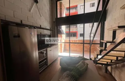 Loft com 1 dormitório, 52 m², aluguel de r$ 3.700 + taxas - rebouças, curitiba (pr)