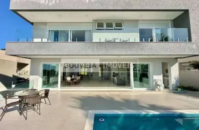 Casa triplex com 4 dormitórios, 4 suítes, 583 m², à venda por r$ 6.195.000 - alphaville graciosa, pinhais (pr)