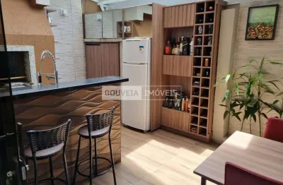 Sobrado com 4 dormitórios, 1 suíte, 134 m², à venda por r$ 790.000 - campo comprido, curitiba (pr)