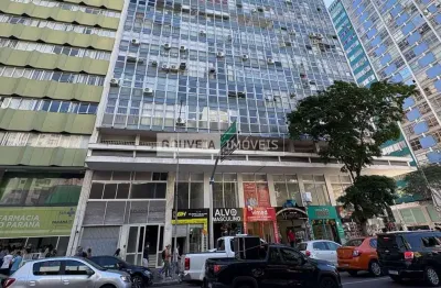 Sala comercial com 30 m², aluguel de r$ 700 + taxas - centro, curitiba (pr)