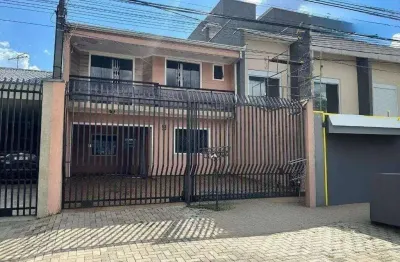 Sobrado com 3 dormitórios, 2 suítes, 163 m², à venda por r$ 680.000 - fazendinha, curitiba (pr)