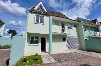 Sobrado 3 dormitórios, 1 suíte, 130 m², à venda por r$ 589.000 - uberaba, curitiba (pr)