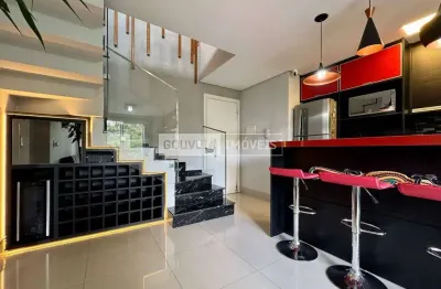 Cobertura duplex com 2 dormitórios, 1 suíte, 165,72 m², à venda por r$ 1.290.000 - santa felicidade, curitiba (pr)