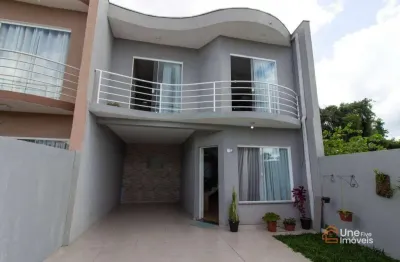 Casa em condomínio fechado com 3 quartos à venda na Estrada Água Mineral, 407, Jardim Busmayer, Campo Largo