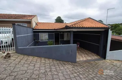 Casa com 3 dormitórios à venda, 85 m² por r$ 290.000,00 - loteamento ouro verde i - campo largo/pr