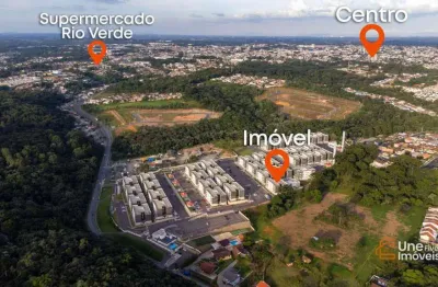 Apartamento garden com 2 dormitórios à venda, 45 m² por r$ 164.990,00 - bom jesus - campo largo/pr