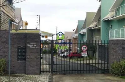 Casa em condomínio fechado com 3 quartos à venda no atuba, curitiba , 160 m2 por r$ 795.000