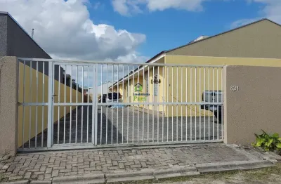 Casa com 2 quartos à venda no costa azul, matinhos , 48 m2 por r$ 194.000