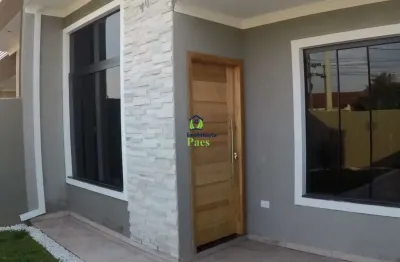Casa com 3 quartos à venda na gralha azul, fazenda rio grande , 74 m2 por r$ 445.000