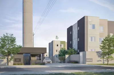 Apartamento com 2 quartos à venda na cachoeira, almirante tamandaré , 35 m2 por r$ 225.000