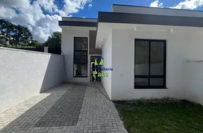 Casa com 2 quartos à venda no passauna, araucária  por r$ 402.500