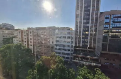 Haddock lobo - sala comercial em 2 ambientes, recepção, 2 banheiros e cozinha com 1 vaga de garagem na escritura - portaria 24 horas