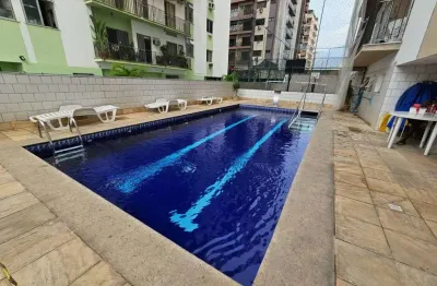 Cobertura duplex à venda colado no shopping tijuca  com 3 quartos sendo 1 suíte, 2 vagas -  prédio com infra total, portaria e segurança 24h
