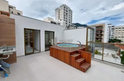 Cobertura espetacular a venda no coração da tijuca, praça saens pena, varandão, 4 quartos, 2 suítes, primeira locação