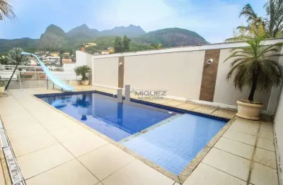 Casa de condomínio 6 quartos (4 suítes), vaga para 5 carros - à venda, jacarepaguá - rio de janeiro