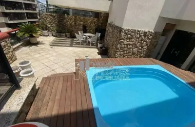 Elegante  cobertura com 4 quartos, (suite) churrasqueira - piscina -sauna - portaria 24h - rua josé higino -,tijuca - rio de janeiro.