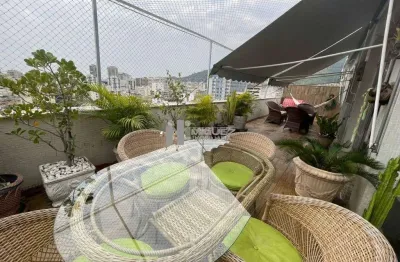 Cobertura linear a venda, com 3 quartos, dependencia revertida em escritorio, 1 vaga de garagem, rua adalberto aranha, tijuca - rio de janeiro.