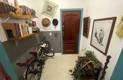 Excelente apartamento garden com varanda à venda na rua silveira martins, no flamengo!