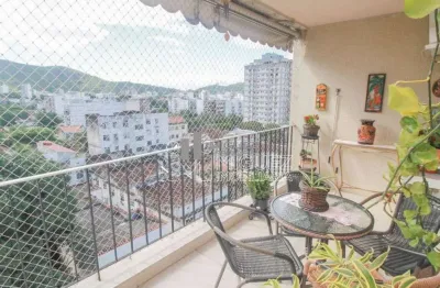 Apartamento a venda com varanda, 2 quartos, 1 vaga - rua caçapava - grajaú - rio de janeiro