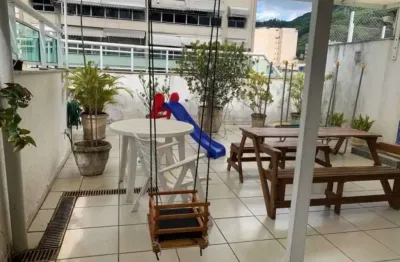 Cobertura à venda rua guaxupé  varanda sala 3 quartos com 1 suite area de lazer e 2 vagas na escritura - código 21471