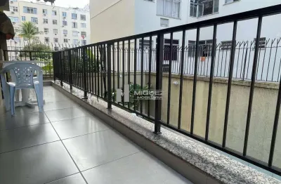 Apartamento à venda  (varanda, 3 quartos, suíte e 2 vagas) na rua mário barreto - tijuca!