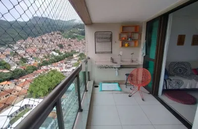 Apartamento à venda no condominio aquarela carioca, rua do bispo. sol manhã, vista cristo redentor. código 21681