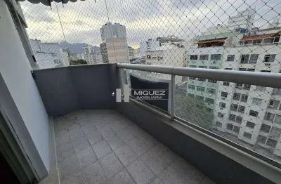 Tijuca! apartamento com varanda, 2 quartos (1 suíte), vaga na escritura, prédio com porteiro 24 horas – ao lado da praça afonso pena e do metrô!