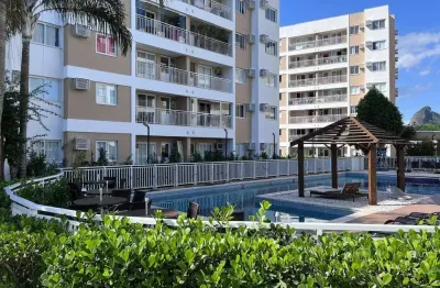 Apartamento  a venda 2 quartos com varanda, prédio com infraestrutura completa na estrada dos bandeirantes