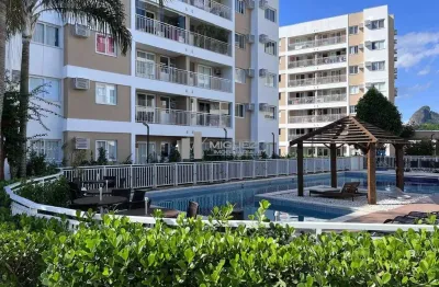 Apartamento  a venda 2 quartos com varanda, prédio com infraestrutura completa na estrada dos bandeirantes