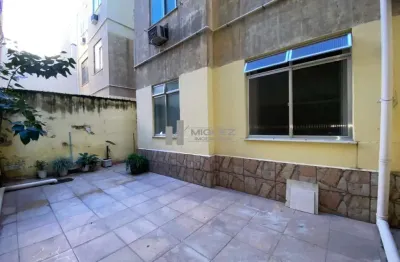 Apartamento à venda rua ibituruna (maracanã), sala 3 quartos com área externa